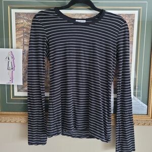 James Perse long sleeve striped  t-shirt